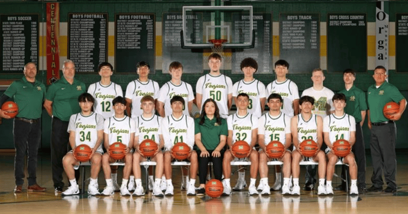 Mayfield Basketball Team Photo 2024/25